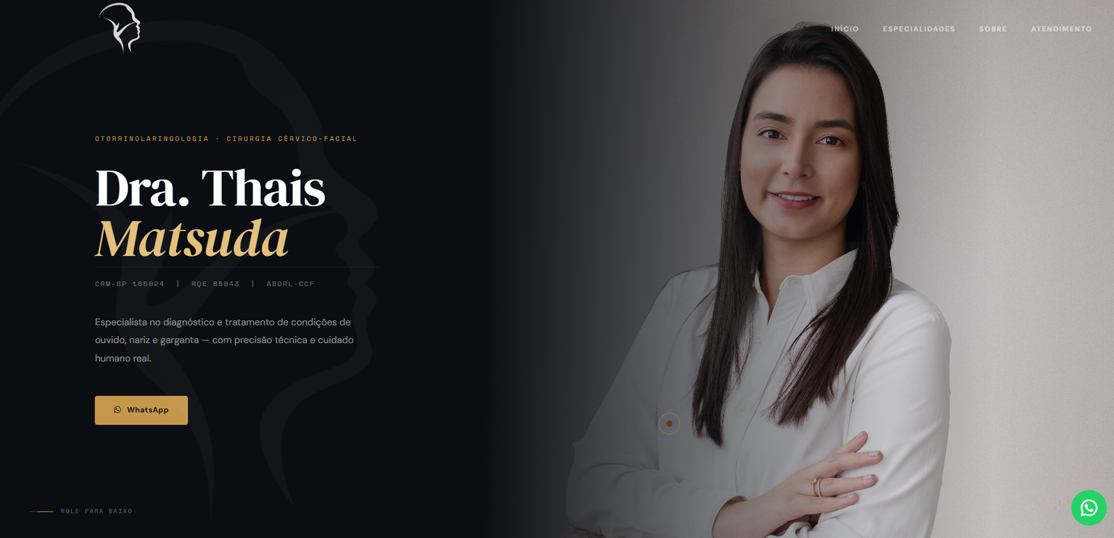 Site Dra. Thais Matsuda